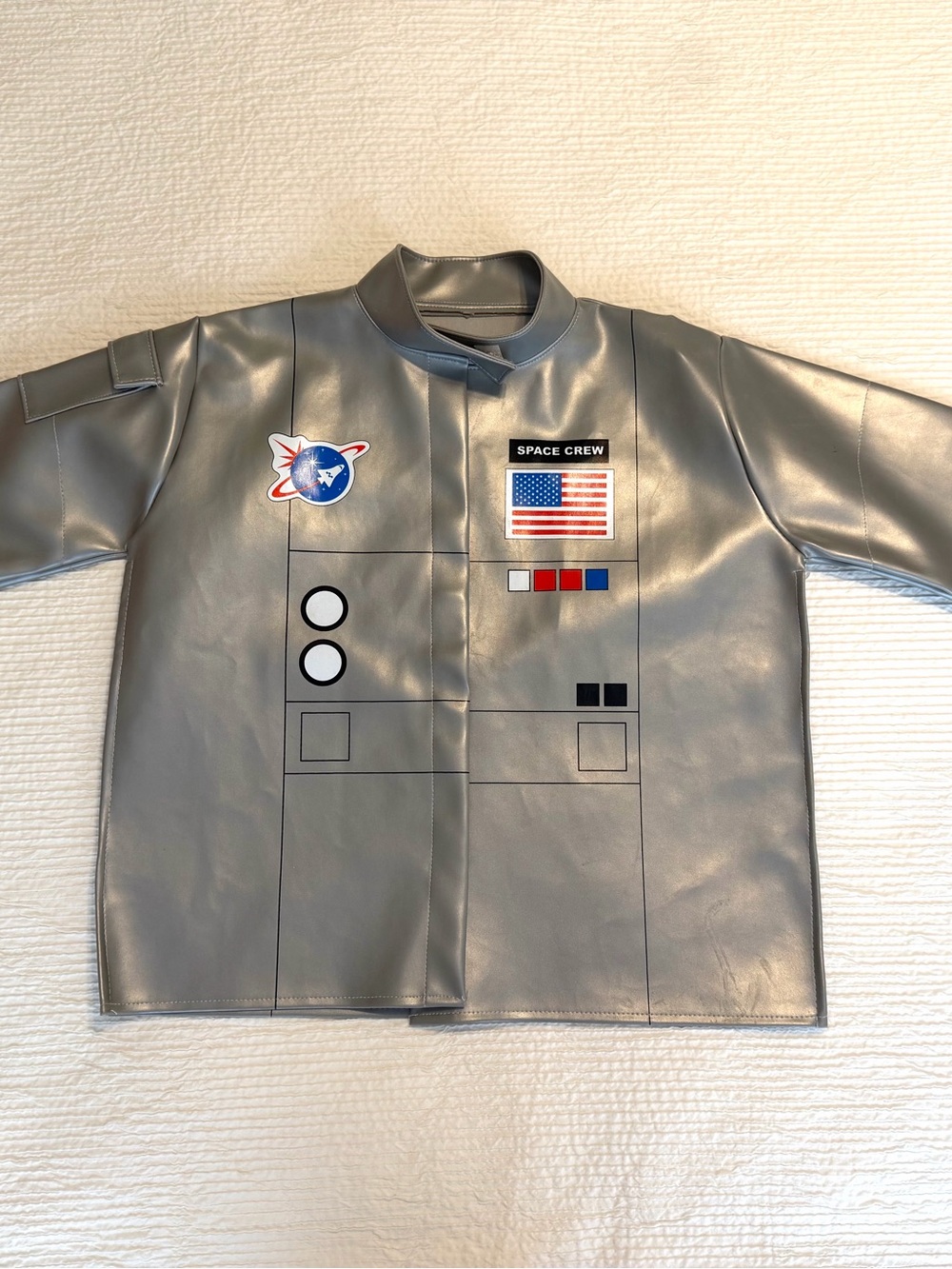 NASA Space Crew jacket kids astronaut costume